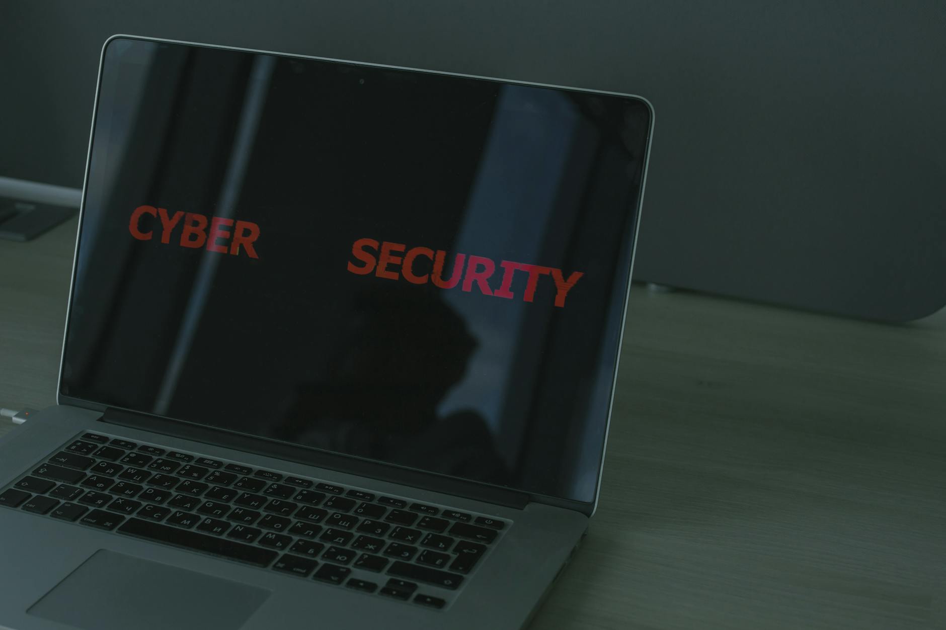 Cyber threat landscape showing different types of security attacks and protections