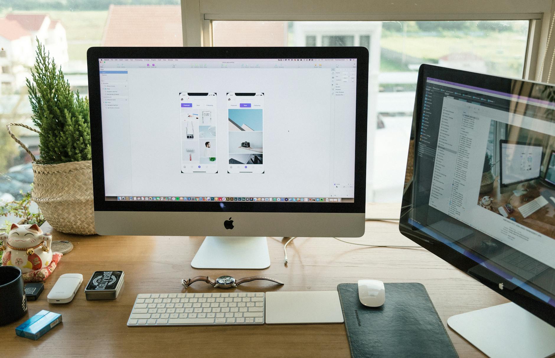 Modern responsive website design displayed on multiple devices