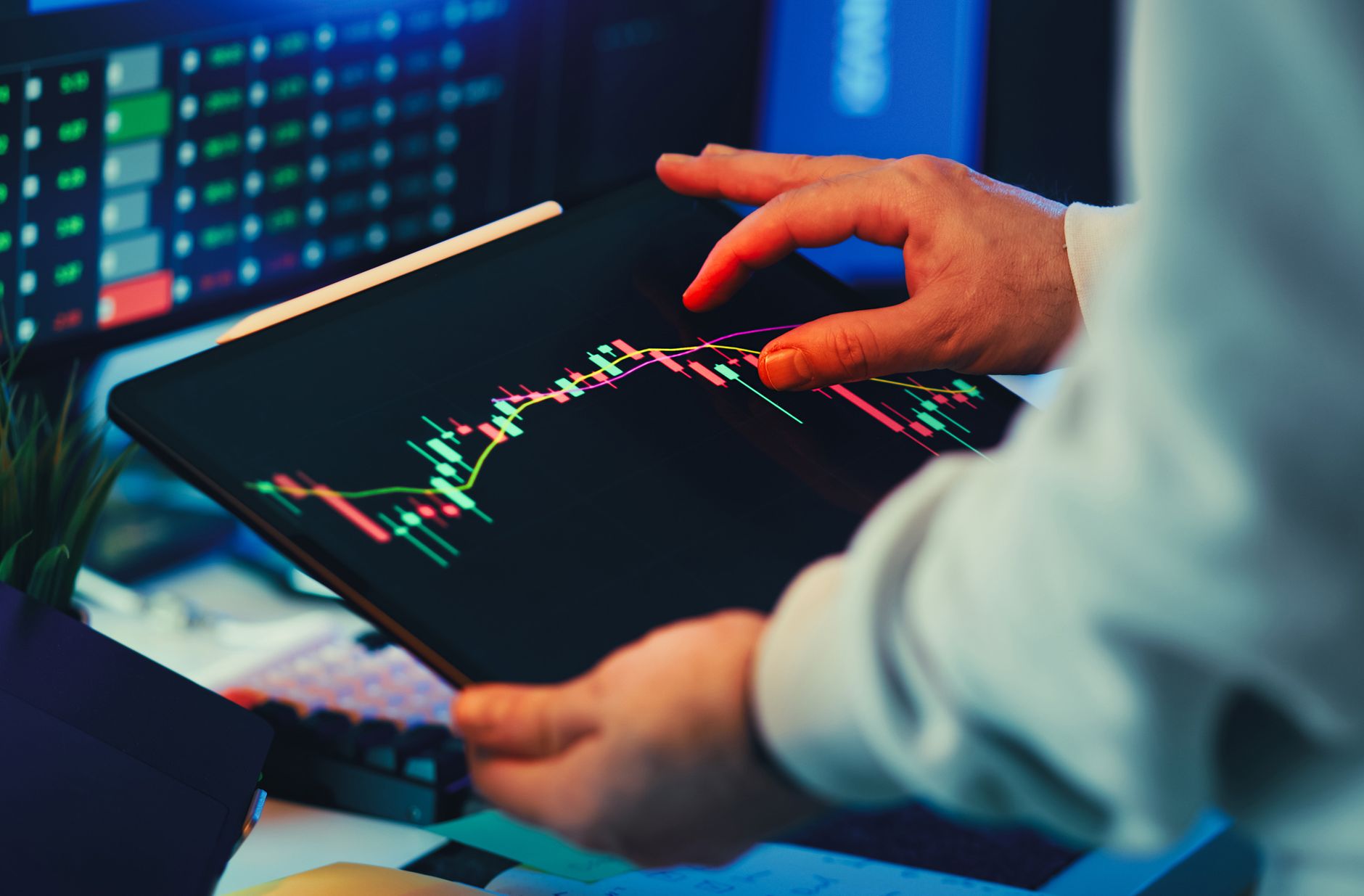 Financial dashboard showing real-time business insights and KPI metrics