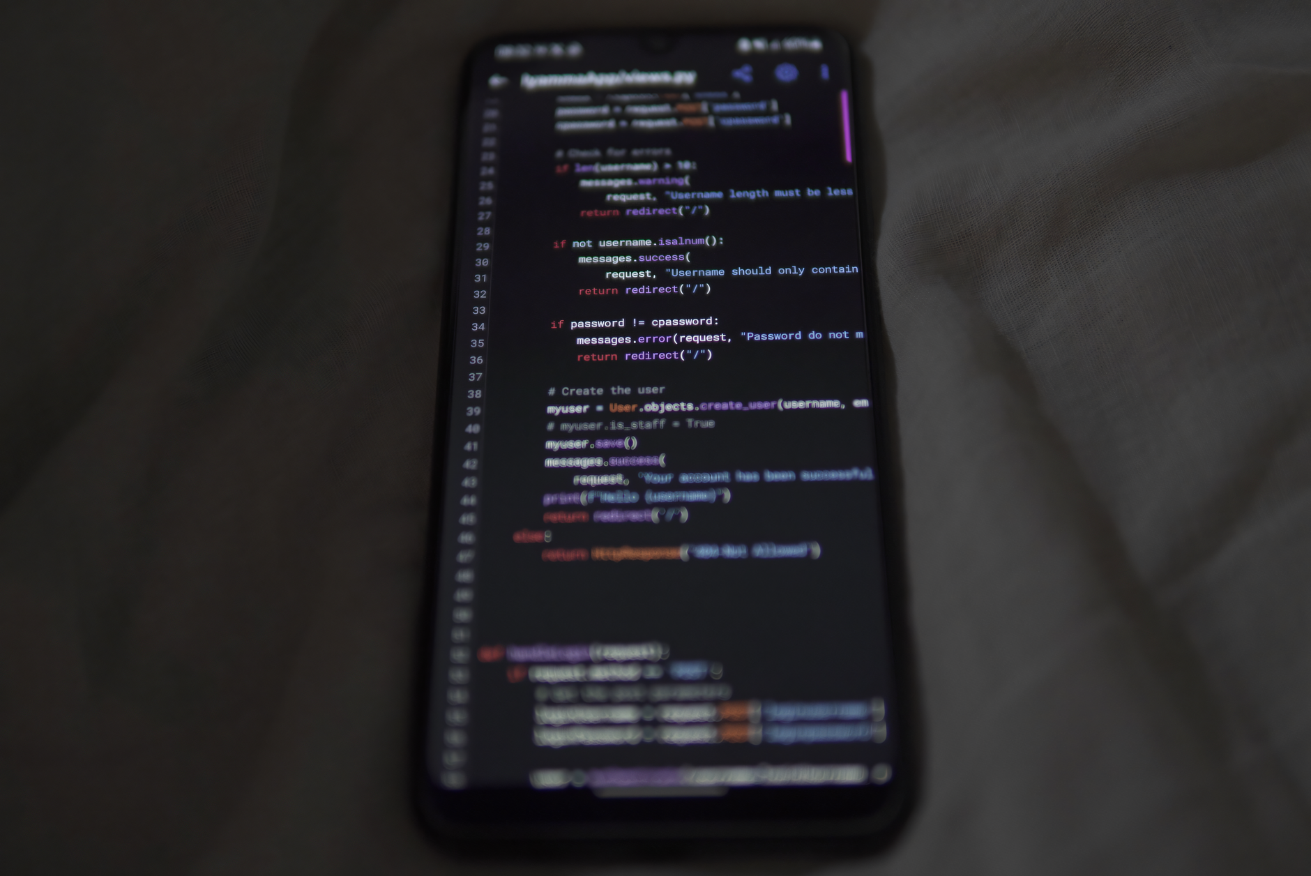Mobile app development frameworks comparison across multiple devices