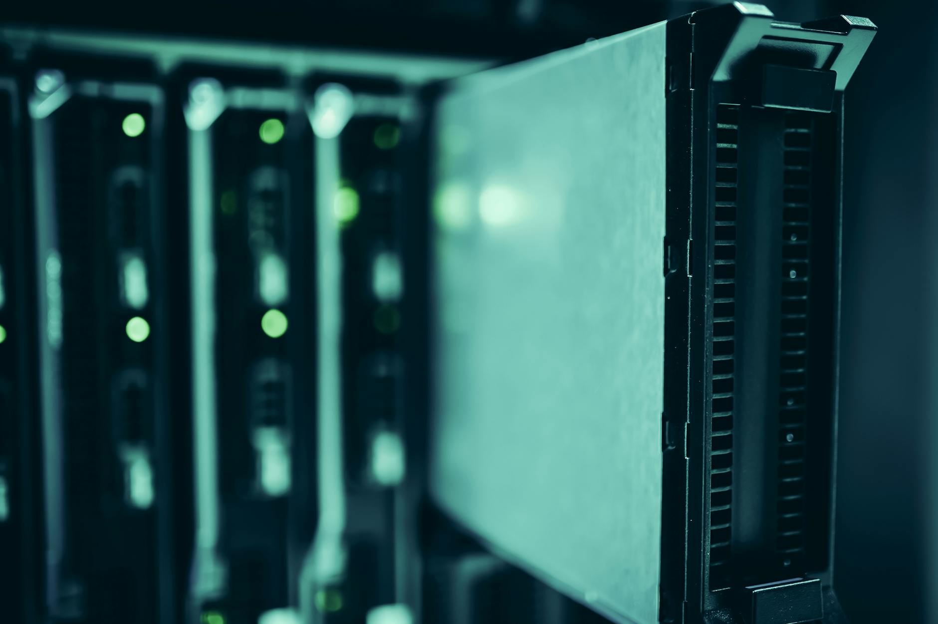 Web hosting server infrastructure showing different hosting types comparison